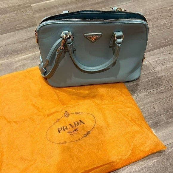 Prada Saffiano Mini Promenade Bag - Picture 2 of 10